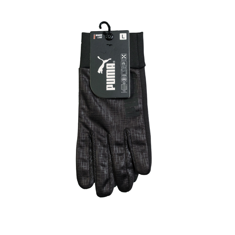 CW-3030 WINDPROOF GLOVES BK