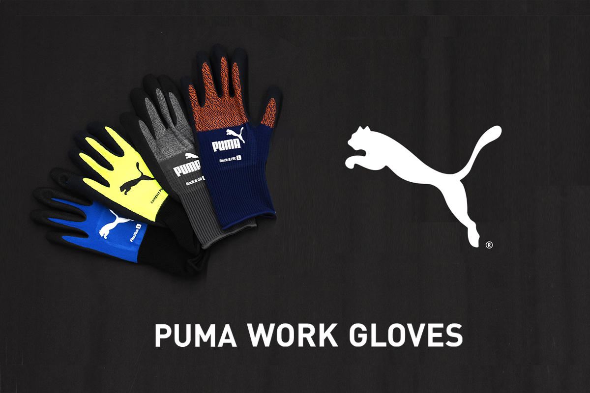 PUMA WORK GLOVES アスリートブランドPUMAのワーキンググローブ ４