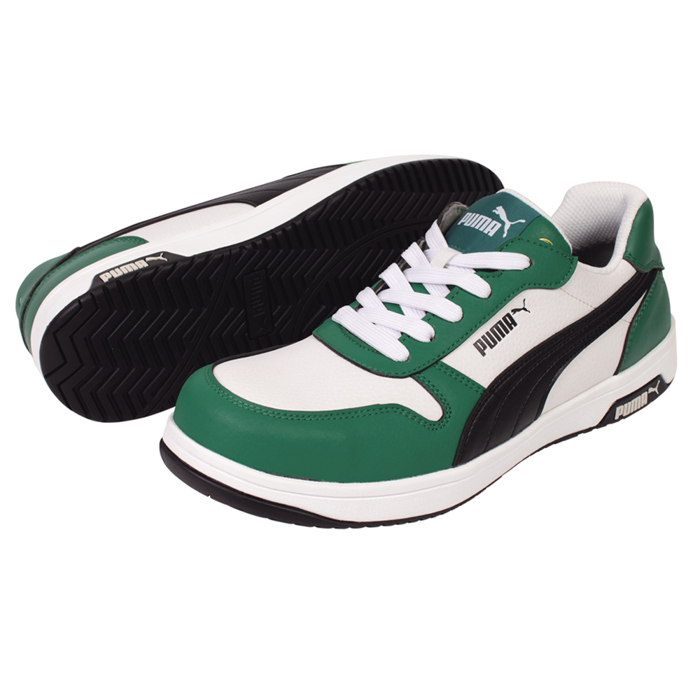 PUMA SAFETY HERITAGE FRONTCOURT GREEN LOW